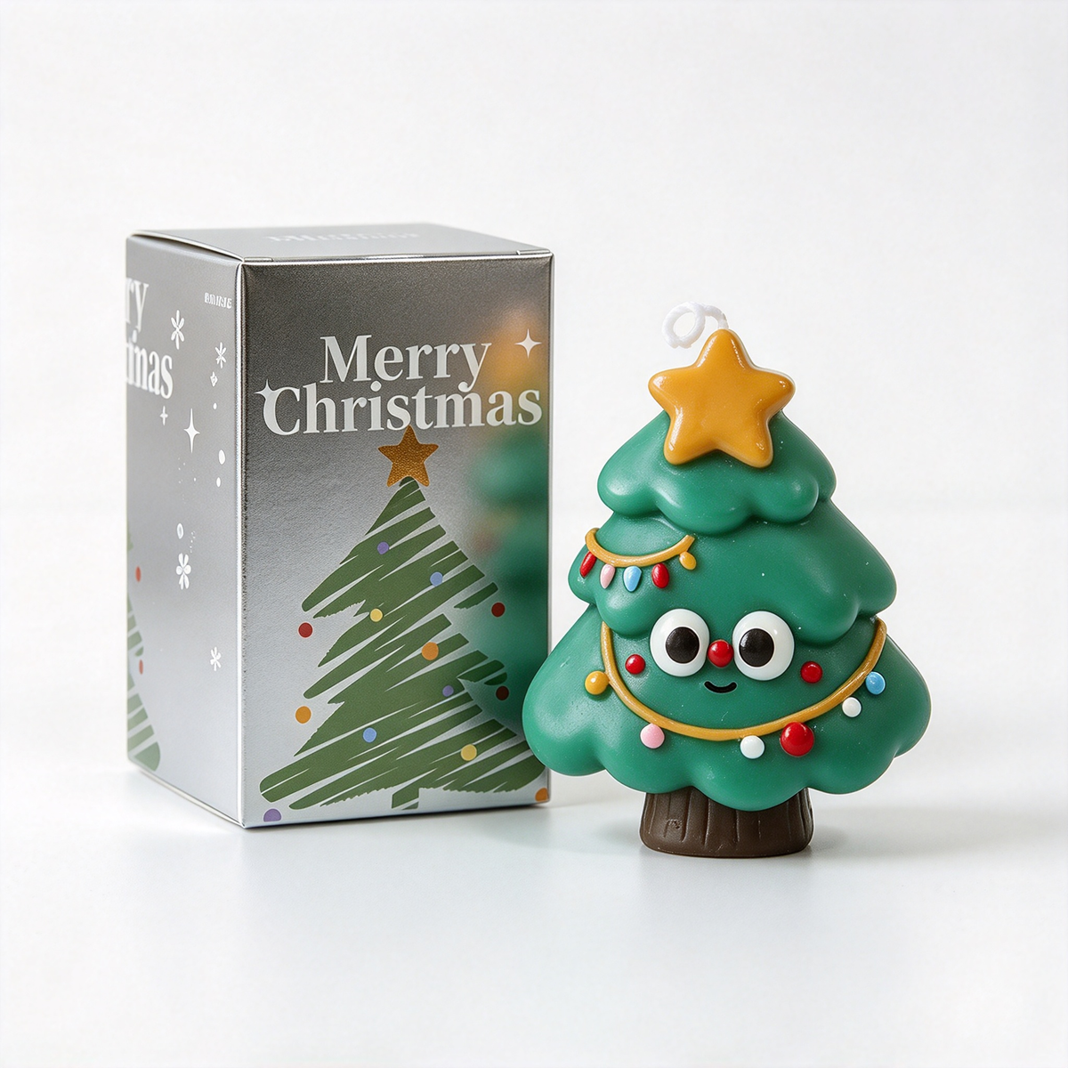 🎄Cute Christmas Character Scented Candle Holiday Decor