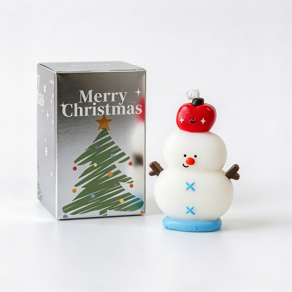 🎄Cute Christmas Character Scented Candle Holiday Decor