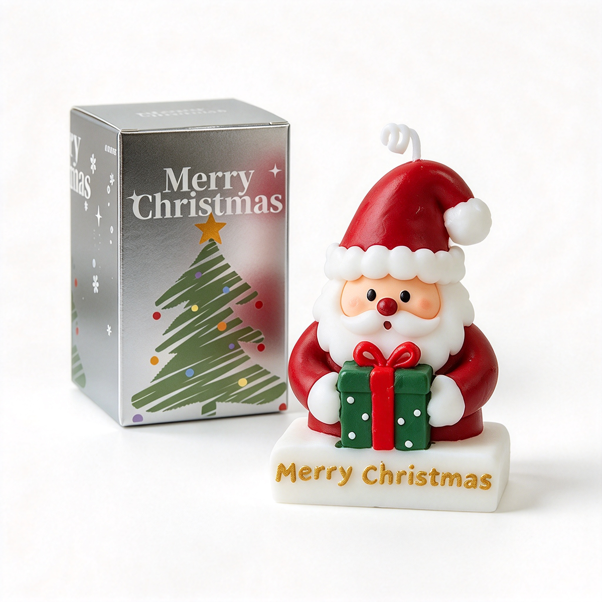 🎄Cute Christmas Character Scented Candle Holiday Decor