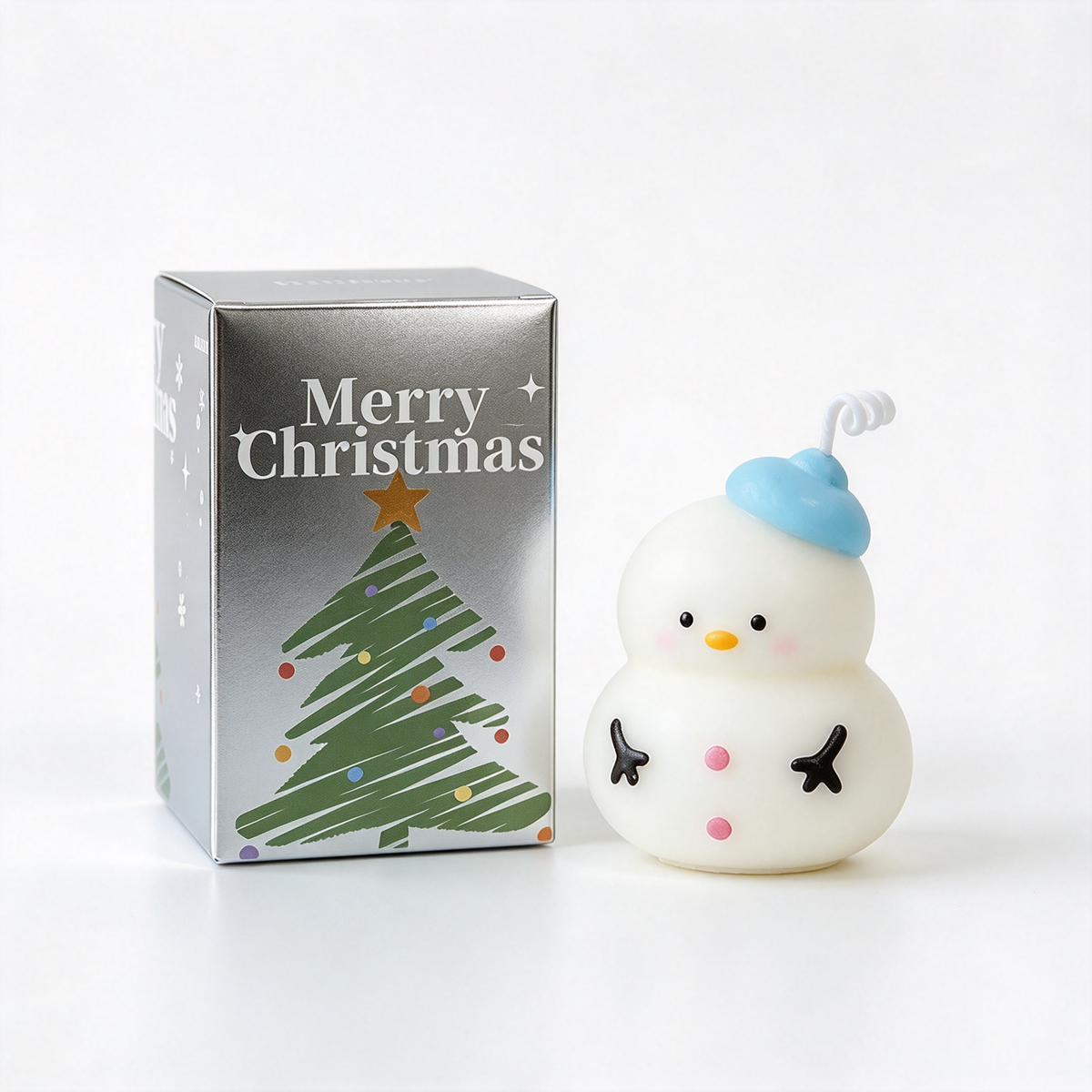 🎄Cute Christmas Character Scented Candle Holiday Decor