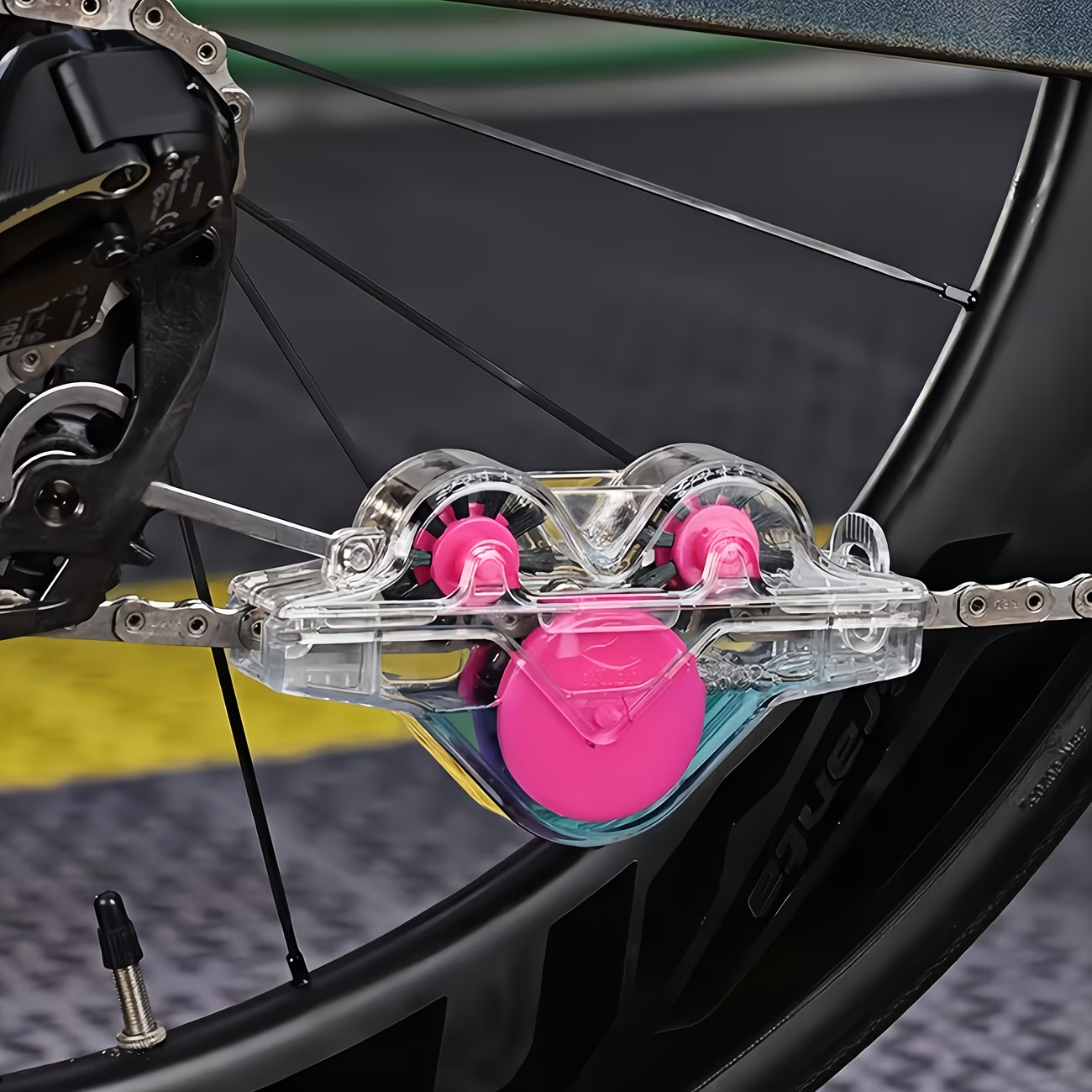 🚲 Portable Bicycle Chain Cleaner | 360° All-Round Bike Chain Cleaning Tool