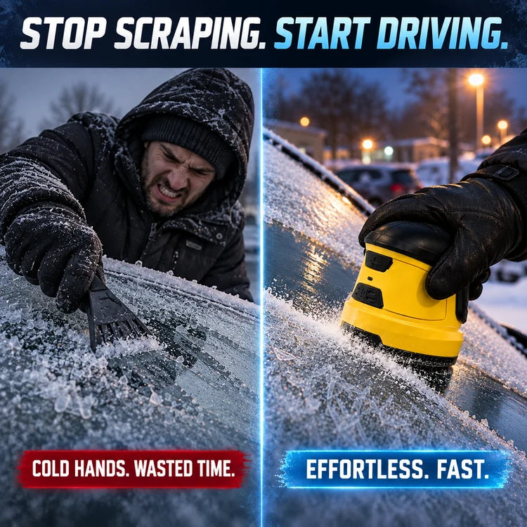 ❄️Portable USB Rechargeable Snow Scraper | Mini Electric Snow Remover