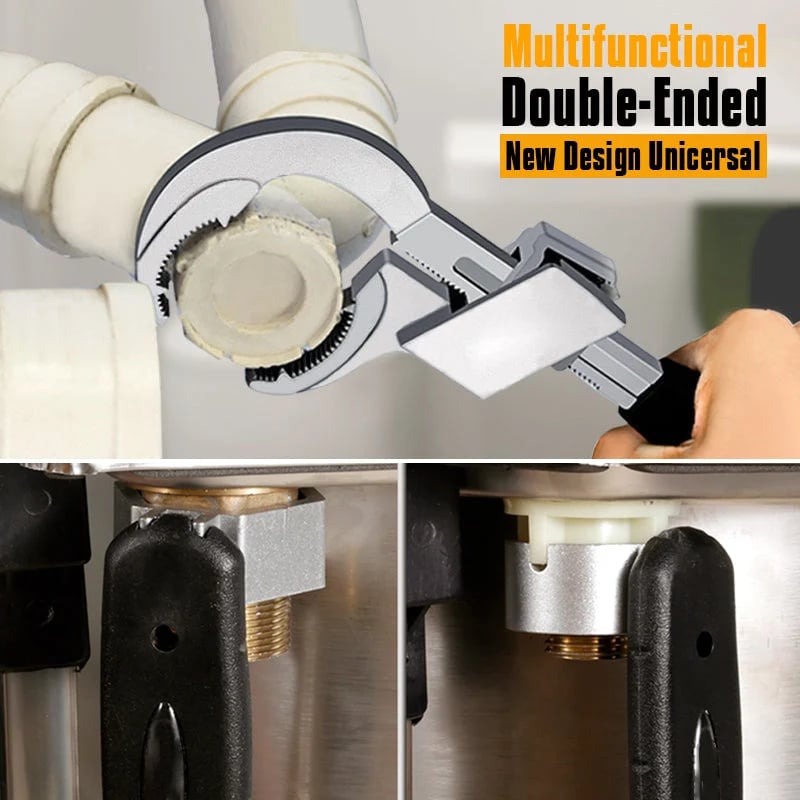 🌟✨ Double-headed adjustable universal key