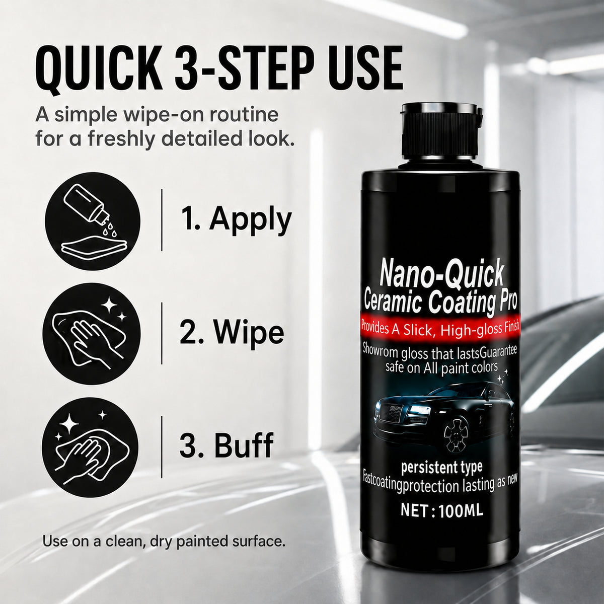 Automotive Nano Ceramic Coating Spray