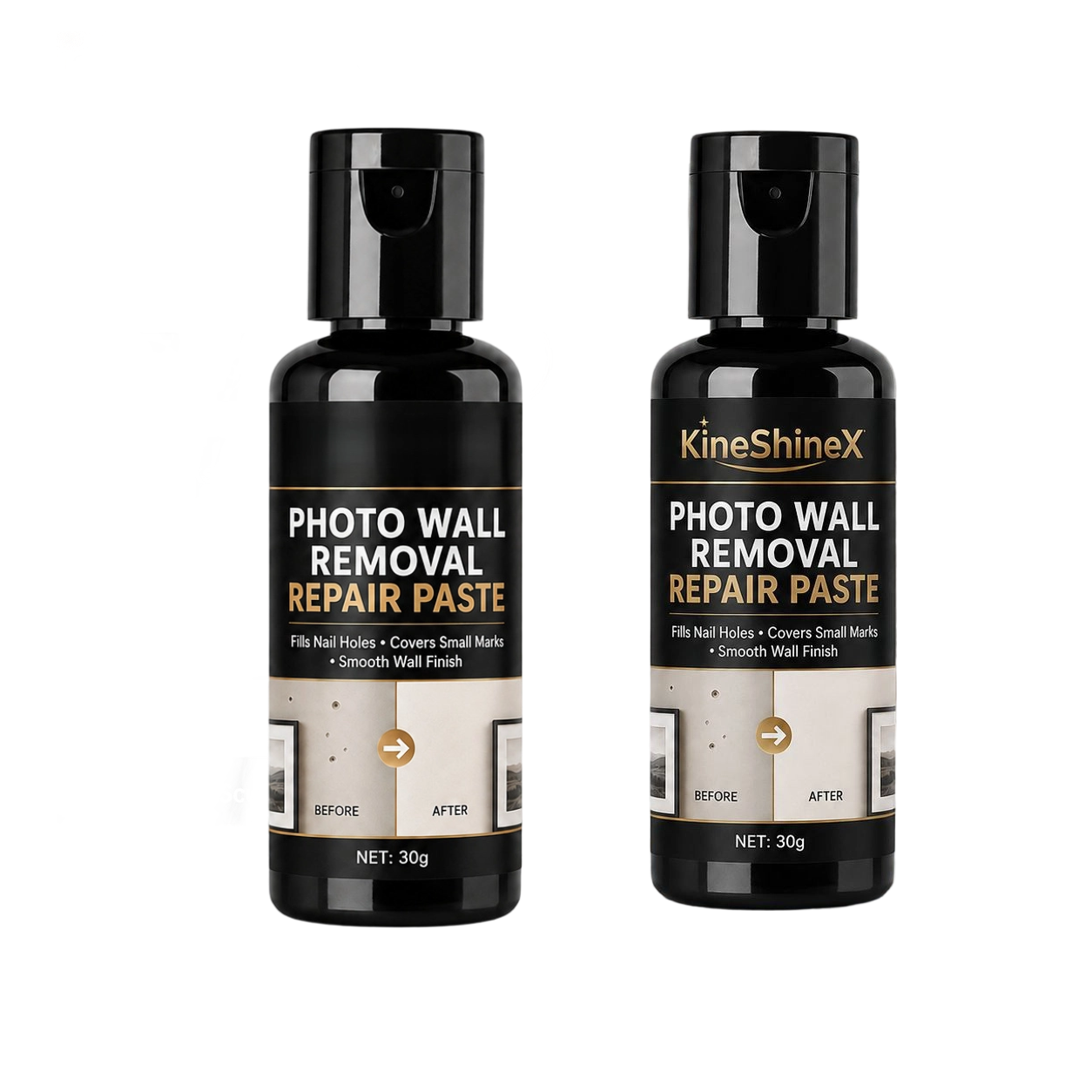 Wall Repair Paste for Nail Holes and Hook Marks-2PCS