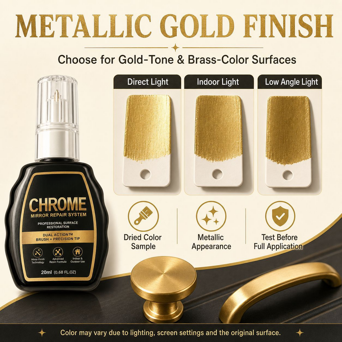 Professional Chrome Repair Pen| Professional Metal Chrome Touch-Up Liquid