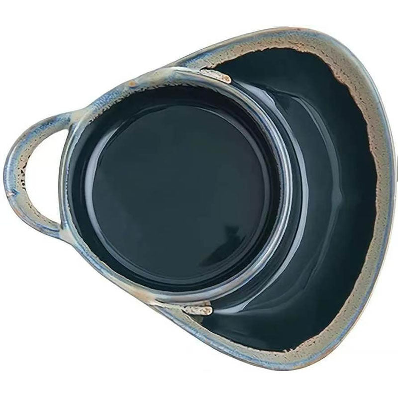 🥘 Vintage Embossed Split Serving Dish Oven Safe