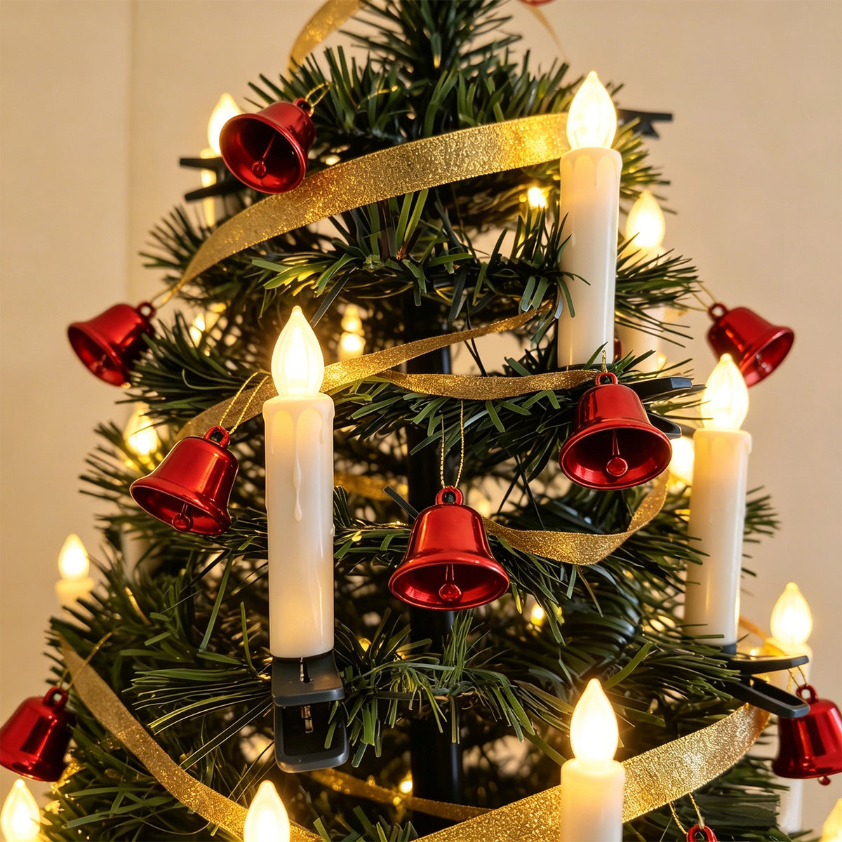 🔥Last Day 50% OFF-🕯️🎄 Flameless Christmas Candle Clip Lights
