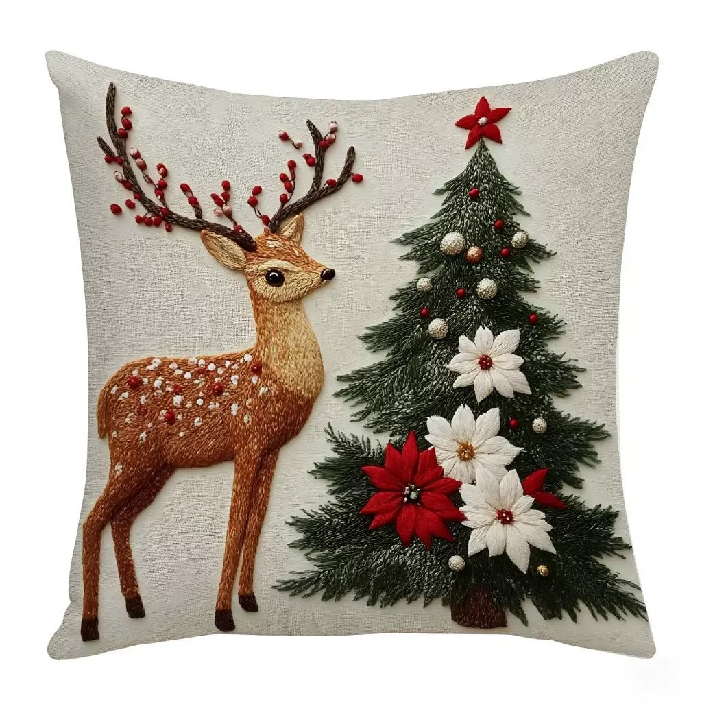 🎅 Christmas Holiday Sofa Pillow Covers
