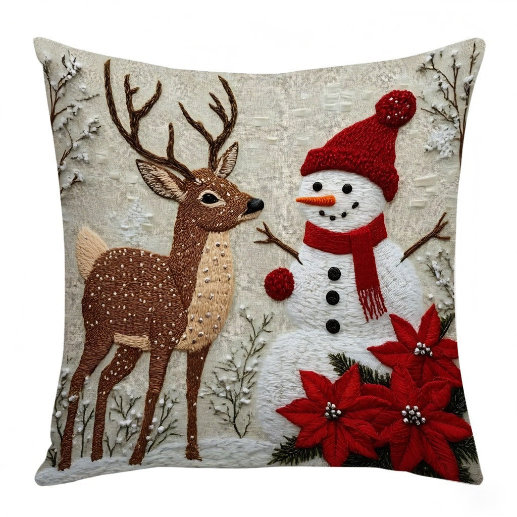 🎅 Christmas Holiday Sofa Pillow Covers