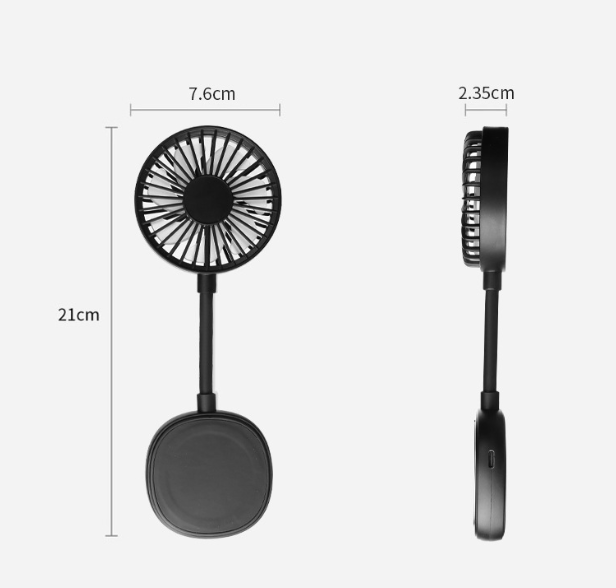 🌬️Magnetic Phone Back Mini Fan | Rechargeable Flexible Gooseneck Portable Fan
