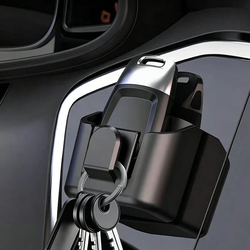 ๐ฅ 50% OFF Car Key Fob Holder ๐ Dashboard Organizer with Card Slot & Hook