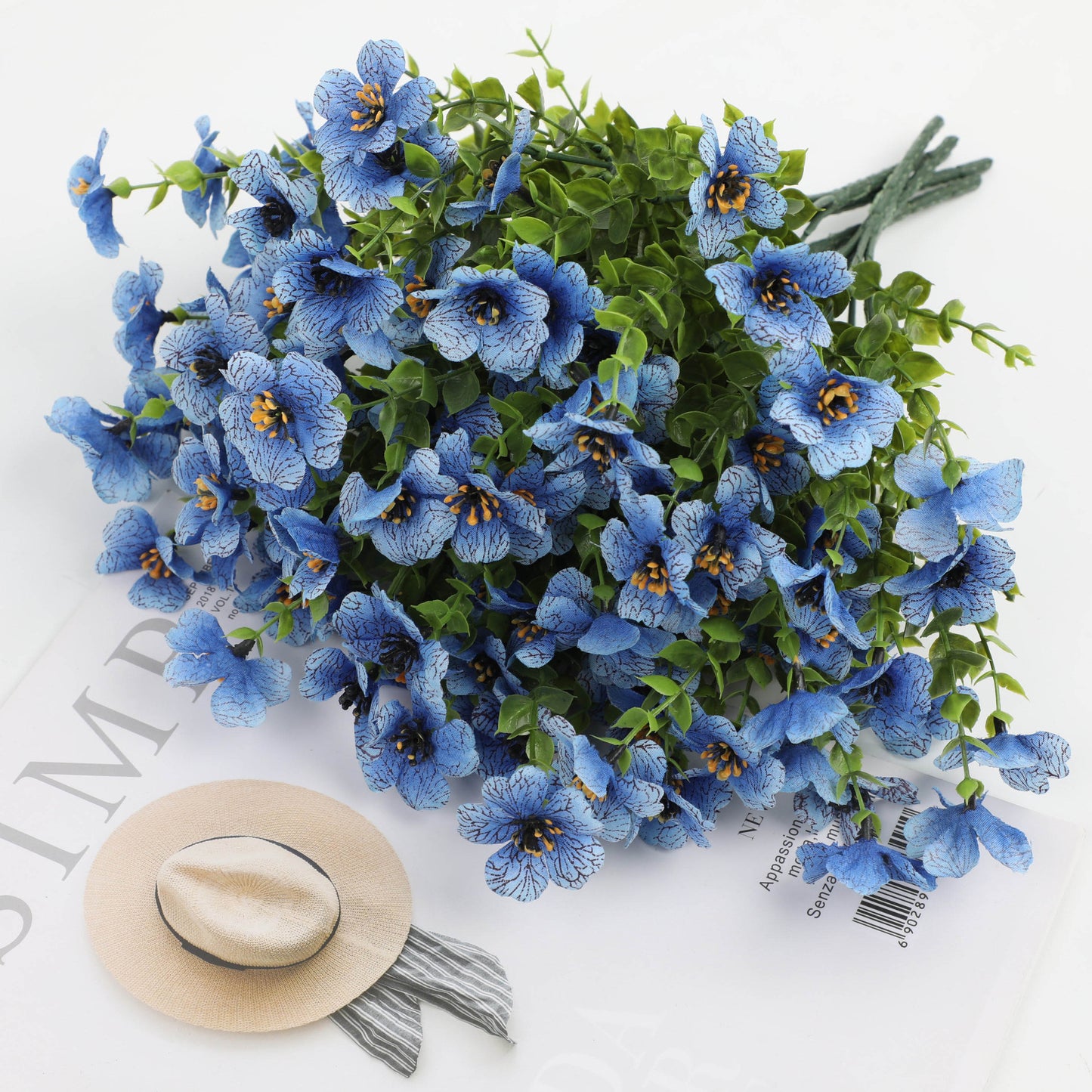 🏵️10 Pcs Artificial Flowers for Outdoor Decoration|UV-resistant autumn floral sprays