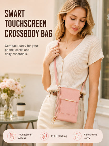 👜Smart Touchscreen Crossbody Phone Bag