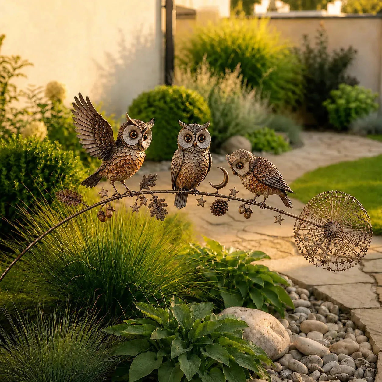 🕊️ Metal Animal Garden Stake – 5 Handcrafted Styles