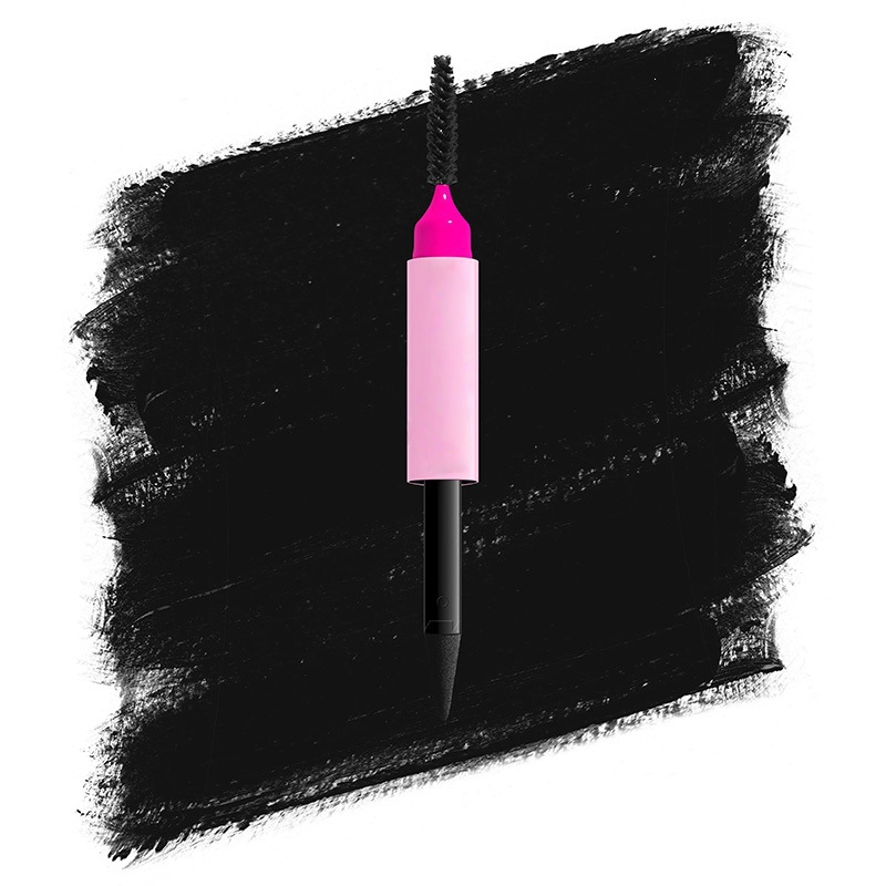 Double-ended fine-tipped eyebrow pencil
