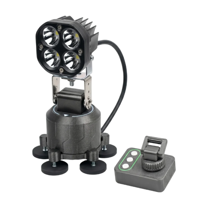 Heavy-Duty Magnetic Remote LED Work Light | Off-Road, Camping & Construction Portable Flood Light