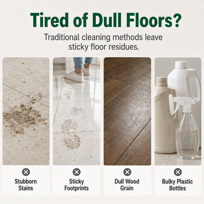 💧🧹 Floor Cleaning Effervescent Tablets – Just Drop, Dissolve & Mop! 80 Pcs for Tile, Wood & Marble
