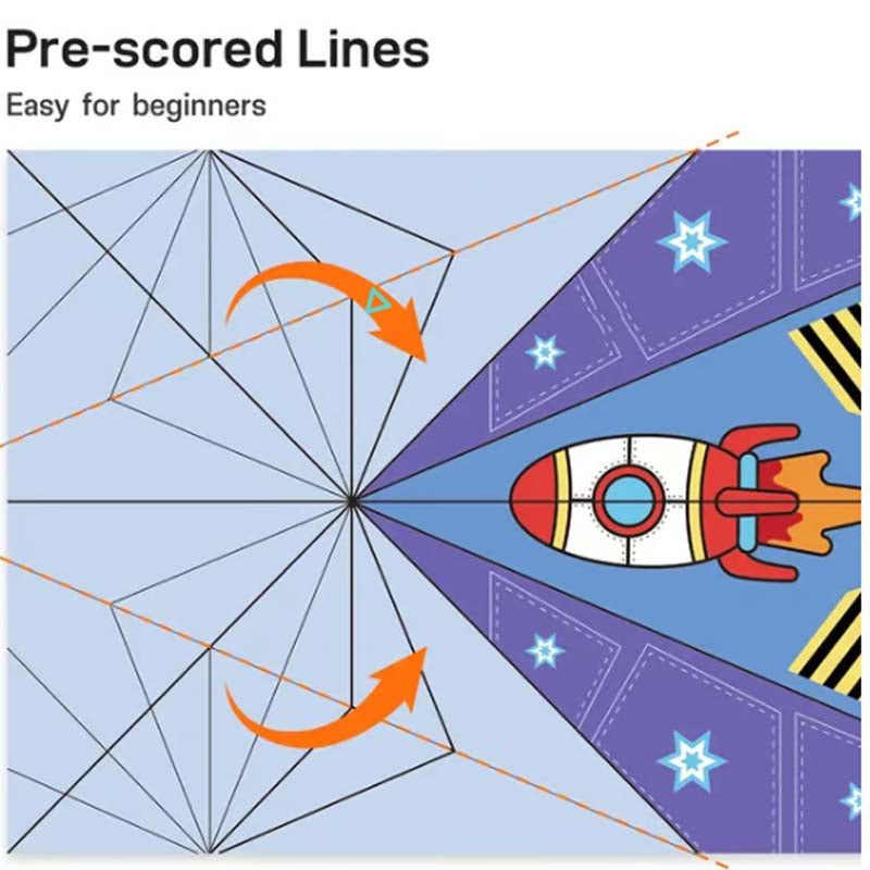 ✈️ Paper Airplane Origami Kit – 16 Designs, Pre-Scored Sheets & STEM Learning