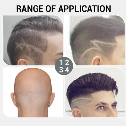 ⚡ Transparent Cordless Hair Trimmer