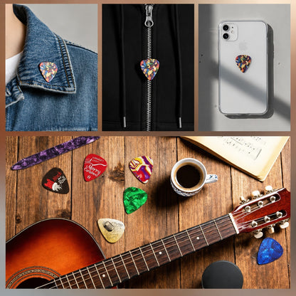 🎸Guitar Picks Advent Calendar 🎄24‑Day Christmas Countdown Calendar, Unique Holiday Gift for Guitar Lovers Musicians