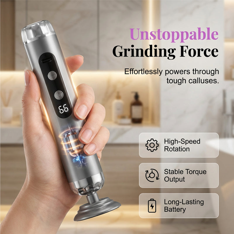👣 Electric Callus Remover – Reveal Baby-Soft Feet Instantly