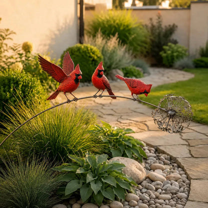 🕊️ Metal Animal Garden Stake – 5 Handcrafted Styles