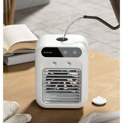 💨Portable USB Desktop Humidifying Cooling Fan