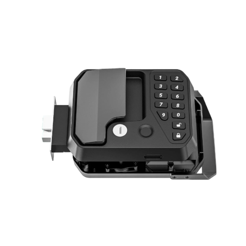 🚪Smart RV Door Lock——Keyless entry, supporting 100-foot Bluetooth app access, fingerprint recognition, remote control, and physical keys.