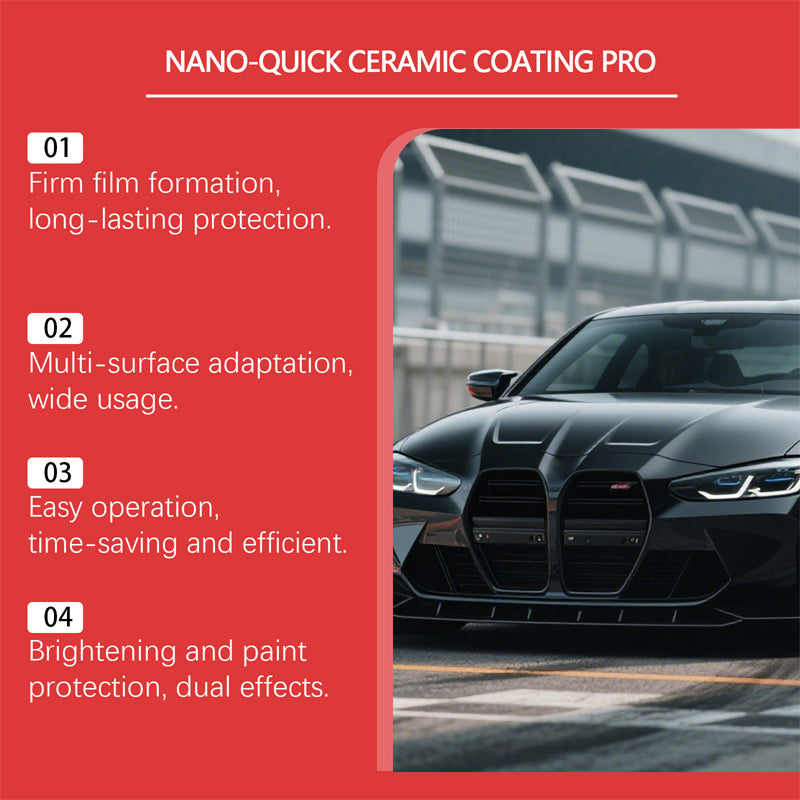 🚗 Nano Quick Ceramic Coating Pro Car Polish