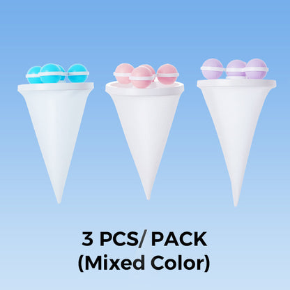 🐶 3-Pack Floating Pet Hair Catcher – Laundry Lint & Tissue Filter Bag for Washing Machine