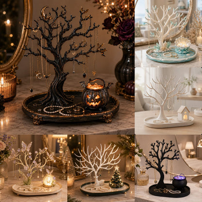 🔥Last Day 50% OFF - 💍✨Illuminated Jewelry Tree Organizer