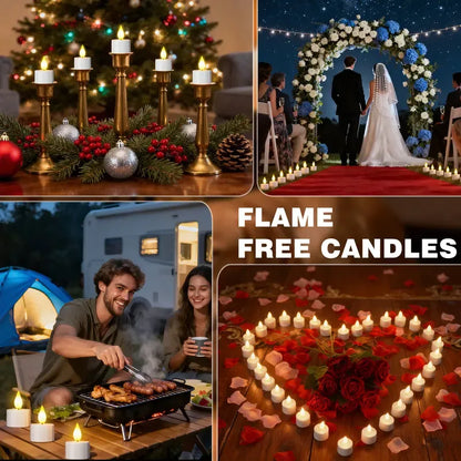 🔥 Rechargeable LED Tea Lights with Remote Control — The Last Tea Lights You’ll Ever Need
