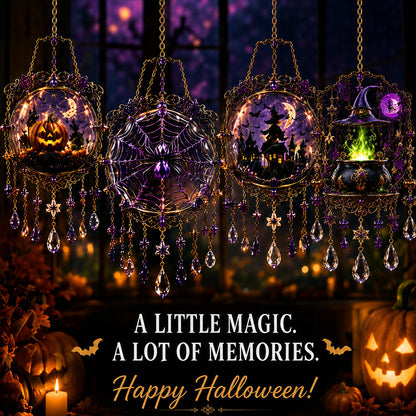 🎁Halloween Special Offer 50% OFF –🏰🎃Halloween Light-Catching Hanging Ornament