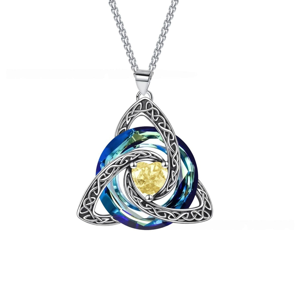 🛡️ Celtic Birthstone Shield: Wear Your Protection & Story ✨