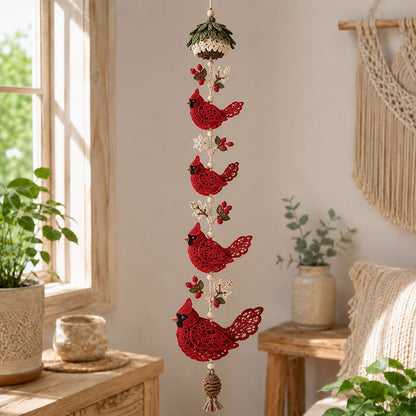 🧵 DIY Crochet Mobile Kit – Relaxing Handmade Craft with 6 Themes for Home Decor