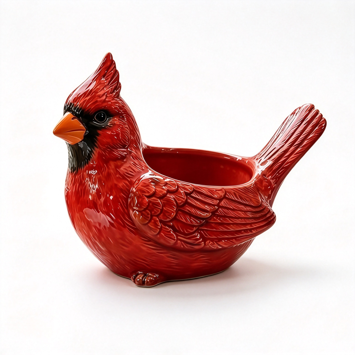🦃 Thanksgiving Turkey Ceramic Planter Pot, 3 Styles Animal Figurine Planter, Cardinal Bird & Snail Succulent Flower Pot, Fall Table Centerpiece Home Decor