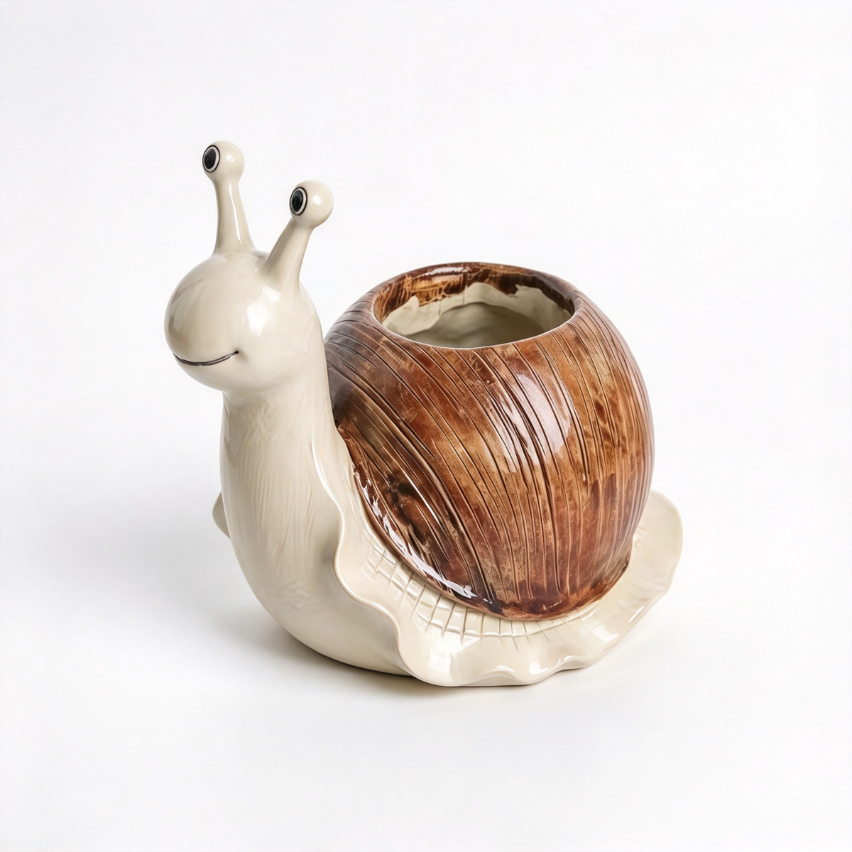 🦃 Thanksgiving Turkey Ceramic Planter Pot, 3 Styles Animal Figurine Planter, Cardinal Bird & Snail Succulent Flower Pot, Fall Table Centerpiece Home Decor