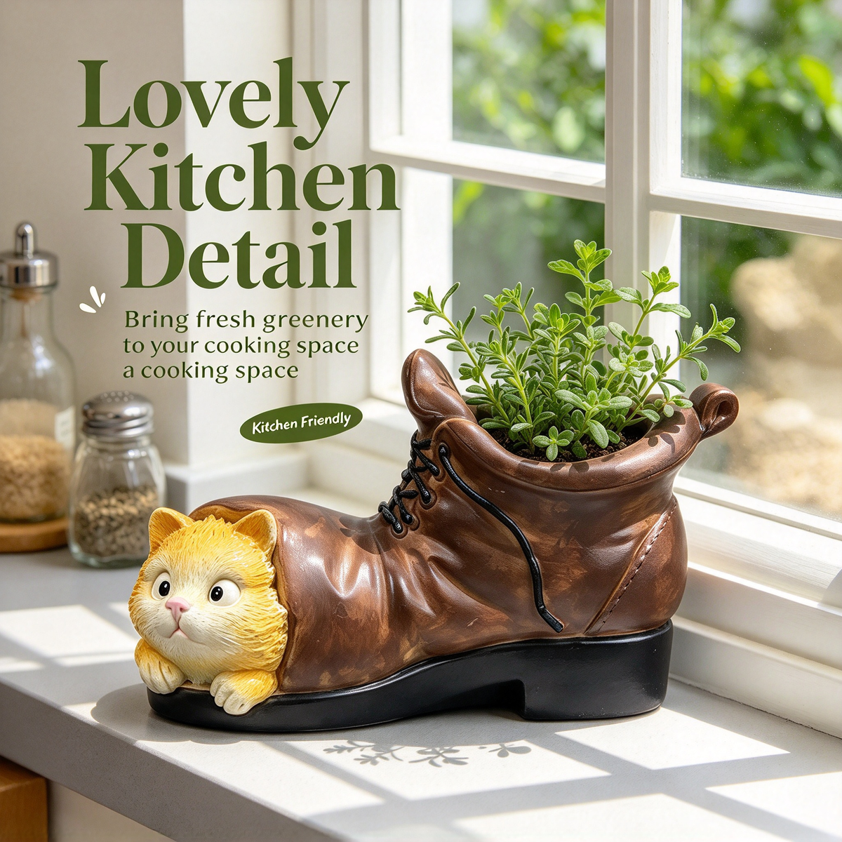 🌿Cute Animal Resin Planter | Creative Succulent Plant Pot