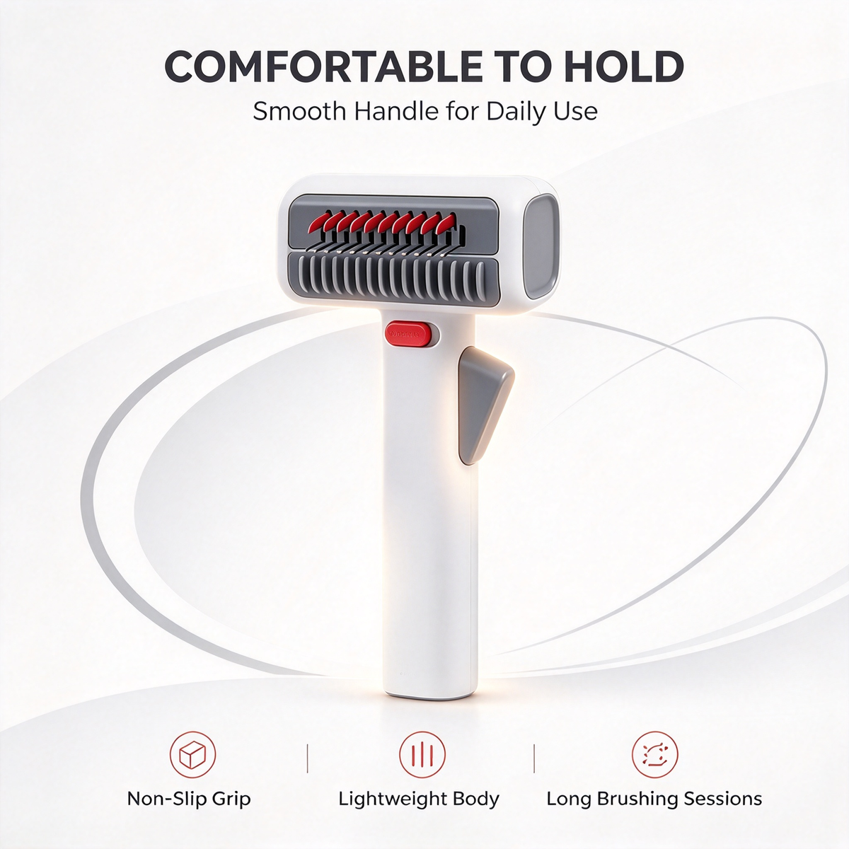 🐶 Pet Deshedding Comb 2 in 1 Grooming Tool