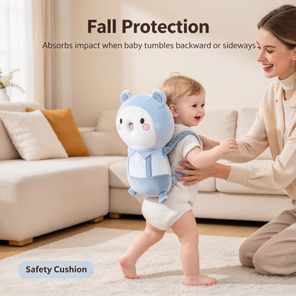 🐻 Baby Learning Walk Head Safety Cushion