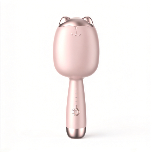 🐱 Cute Cat Egg Roll Hair Curler, 32mm Waver