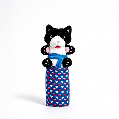 🐱 Interactive Cat Hand Puppet Pet Teasing Toy