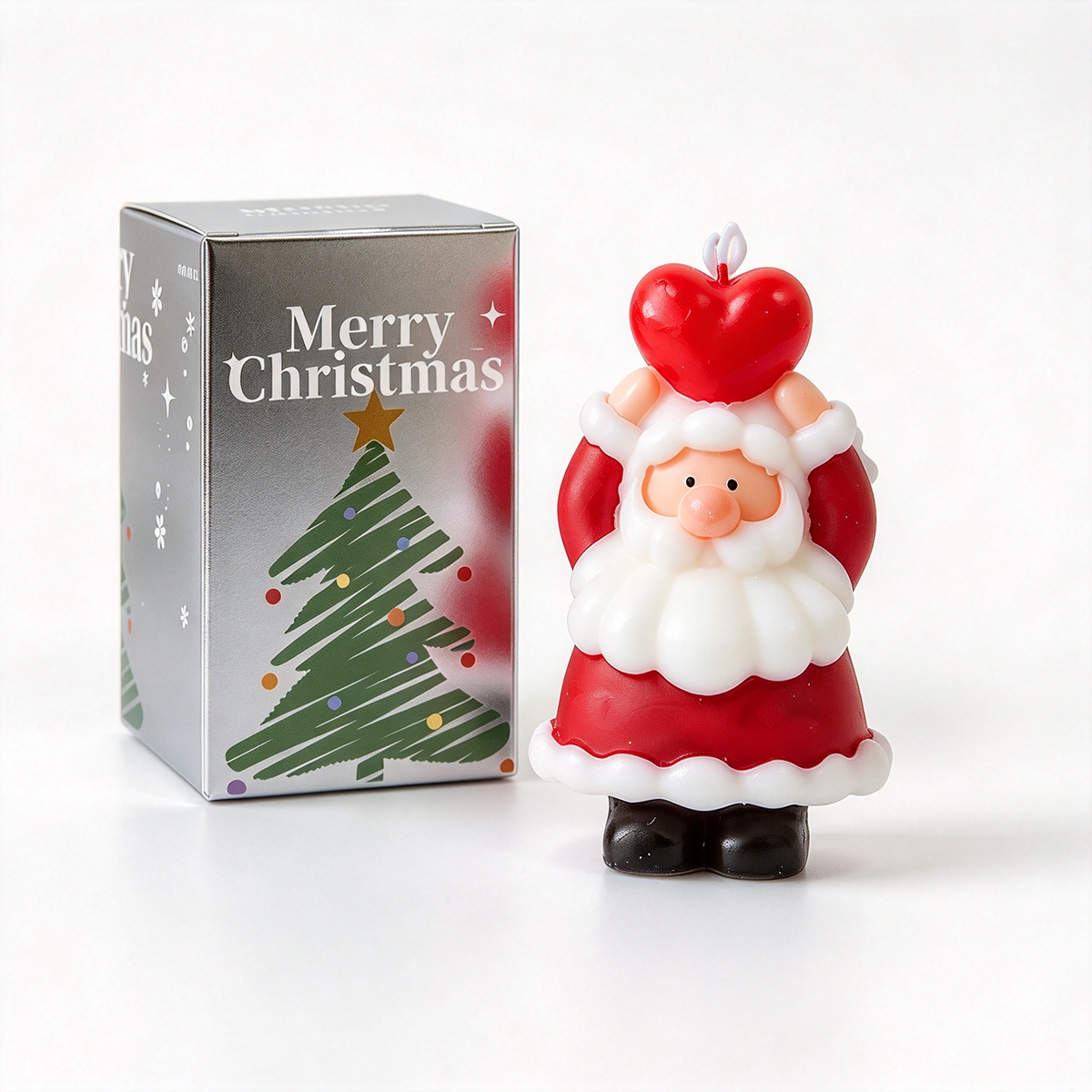 🎄Cute Christmas Character Scented Candle Holiday Decor