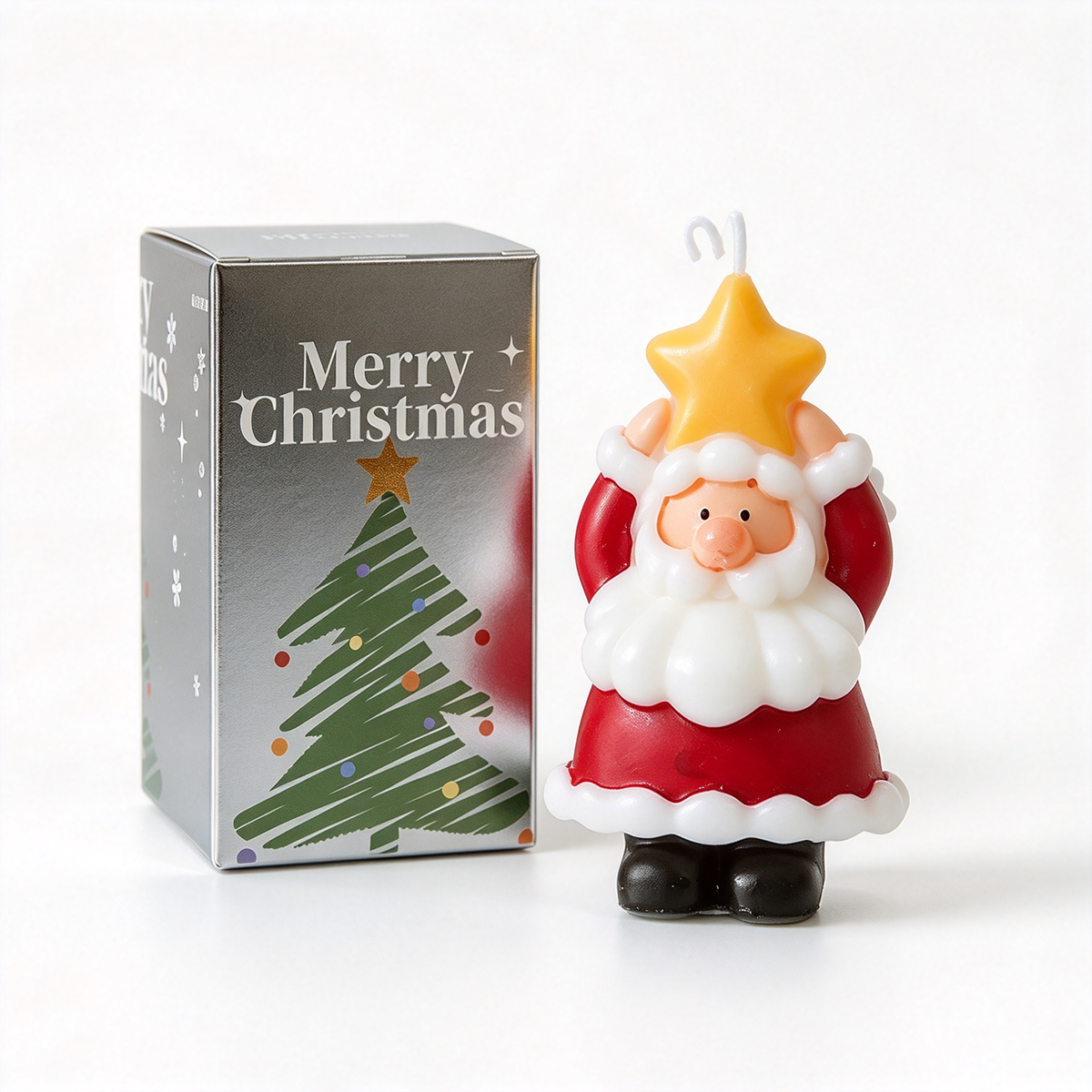 🎄Cute Christmas Character Scented Candle Holiday Decor