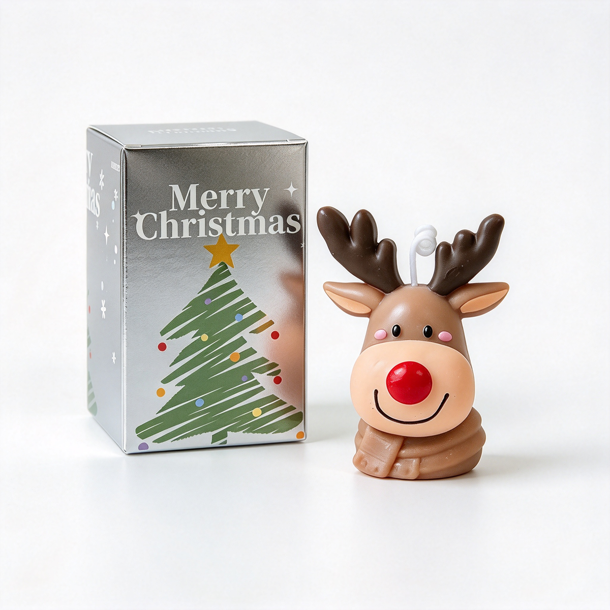 🎄Cute Christmas Character Scented Candle Holiday Decor