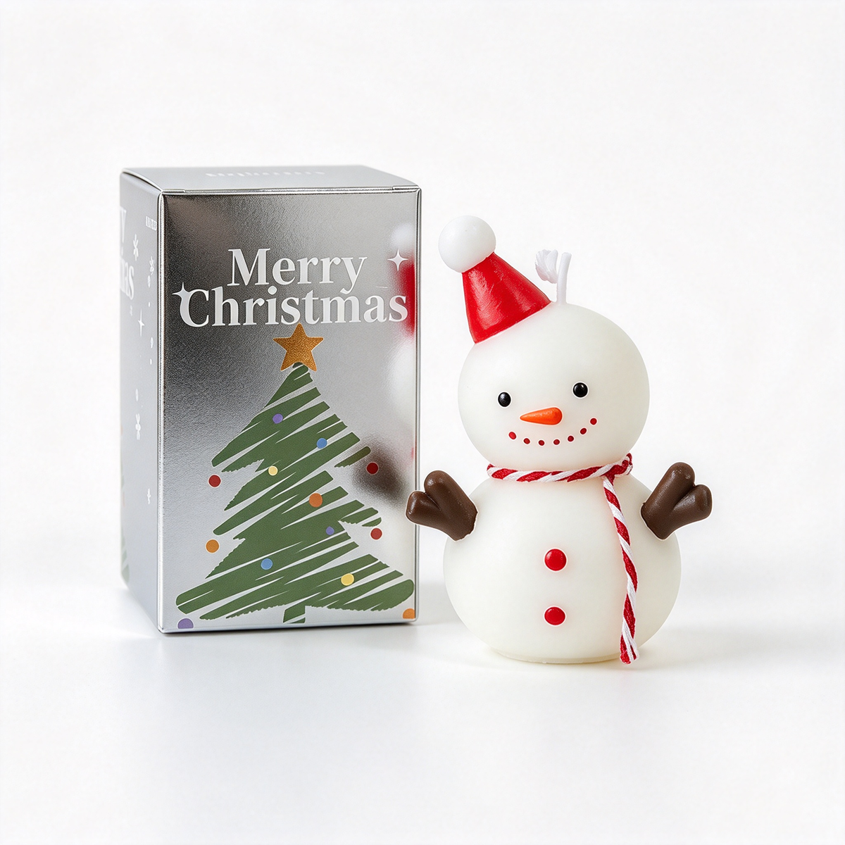 🎄Cute Christmas Character Scented Candle Holiday Decor