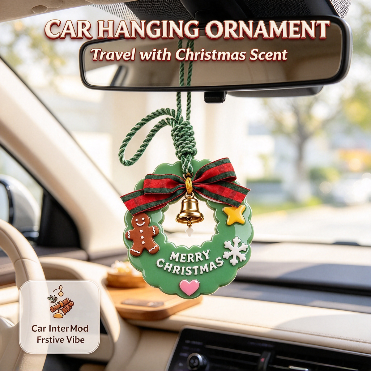 🎄Christmas Aroma Hanging Ornament for Car & Home