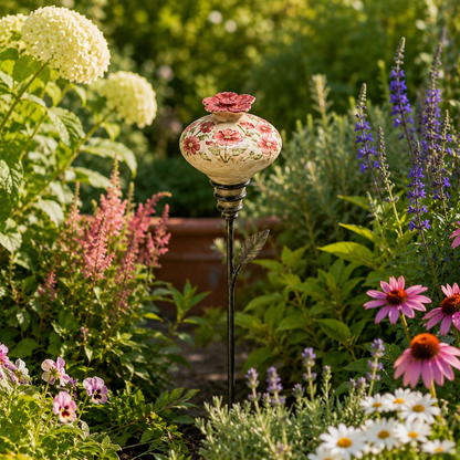 🐦Vintage Hummingbird Feeder Garden Decor Stake