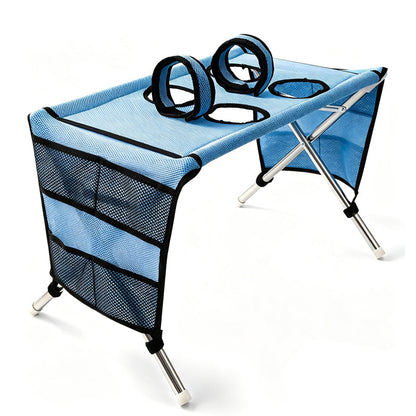 🐾 2-in-1 Foldable Pet Grooming Table – Suspension Hammock & Stable Bath Station